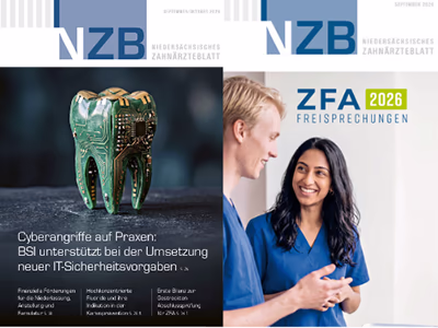 Eine Kollage des NZB Magazins der September/Oktober Ausgabe 2026